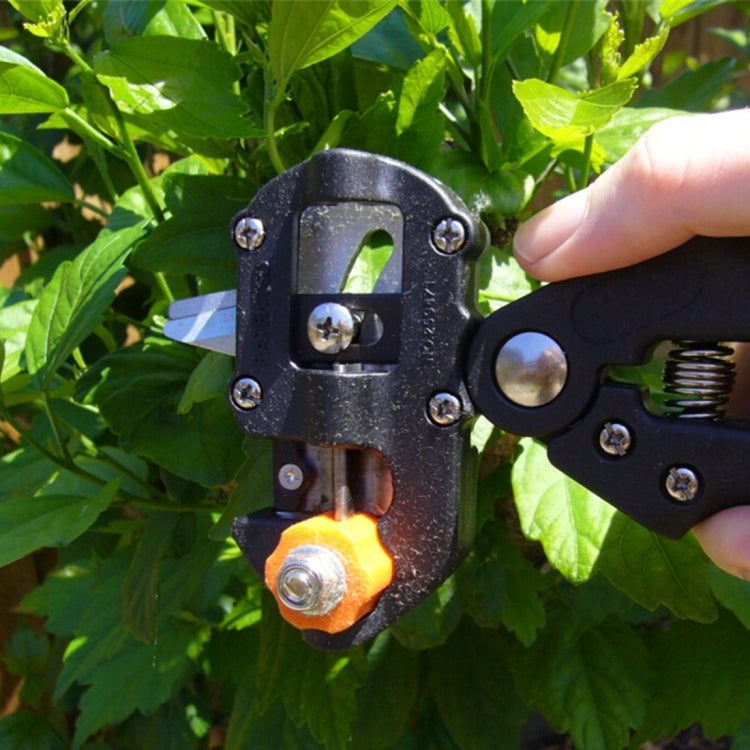 Professional Grafting Tool Set Pruning Scissors Seedling Grafting Machine Grafting Device with Three Blades, a Cross Knife ,a Wrench