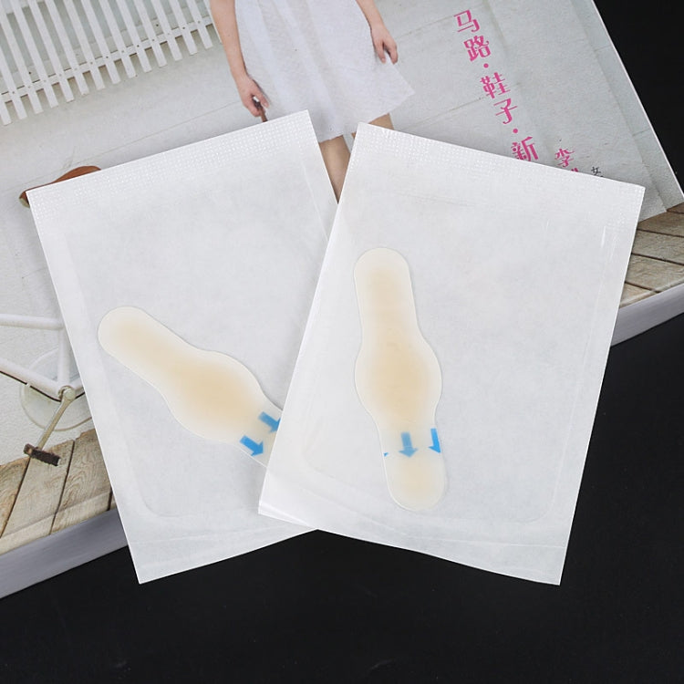 10 PCS Foot Care Skin Hydrogel Analgesic Plaster Blisters Slip Heel Protector Size: 17x60cm