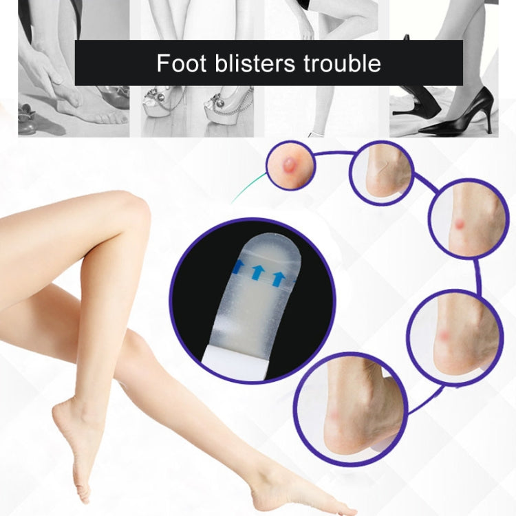 10 PCS Foot Care Skin Hydrogel Analgesic Plaster Blisters Slip Heel Protector Size: 20x60cm