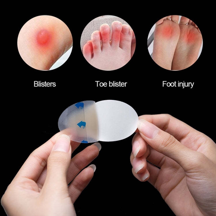 10 PCS Foot Care Skin Hydrogel Analgesic Plaster Blisters Slip Heel Protector Size: 44x69cm