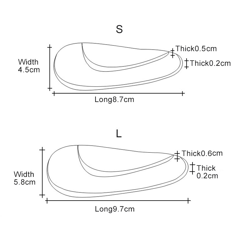 2 Pairs Kids Gel Insoles Orthopedic Arch Support Insoles for Child Shoes Flatfoot Corrector Pads Baby Toddler Insole, Size: S