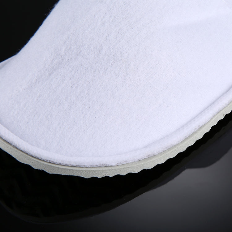 10 Pairs Hotel Supplies Portable Disposable Travel Slippers, Length: 26cm