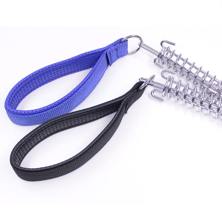 Pet Medium Large Dogs Cushion Traction Rope Spring Foam Handle Explosion-proof Short Chain, Size: 3mm*40cm, Foam Width: 2cm