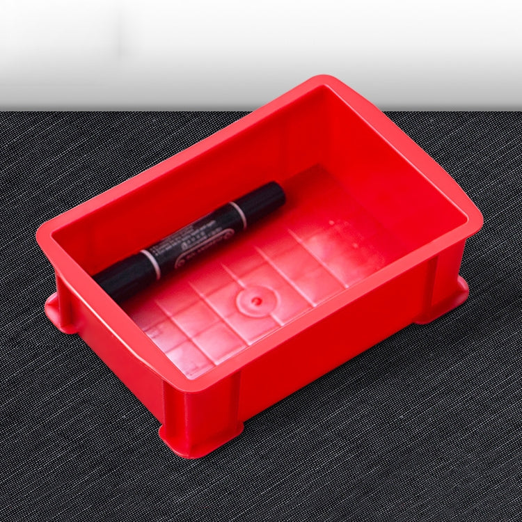 Thick Multi-function Material Box Brand New Flat Plastic Parts Box Tool Box, Size: 20.7cm x 13.7cm x 6.4cm