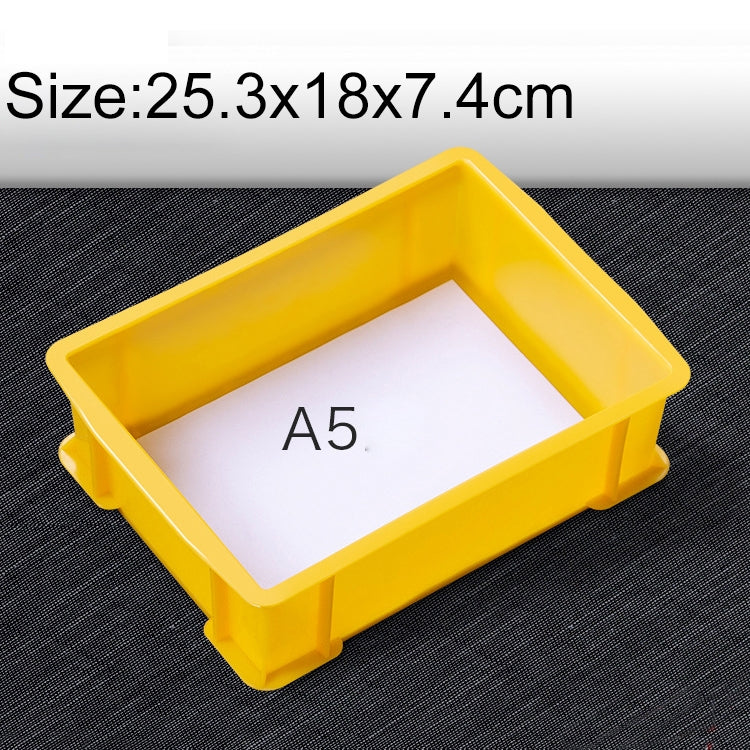Thick Multi-function Material Box Brand New Flat Plastic Parts Box Tool Box, Size: 25.3cm x 18cm x 7.4cm