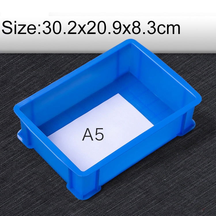 Thick Multi-function Material Box Brand New Flat Plastic Parts Box Tool Box, Size: 30.2cm x 20.9cm x 8.3cm