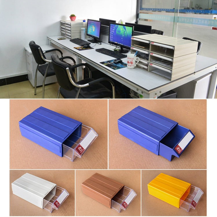 Thickened Combined Plastic Parts Cabinet Drawer Type Component Box Building Block Material Box Hardware Box, Random Color Delivery, Size: 32cm x 16cm x 8.5cm