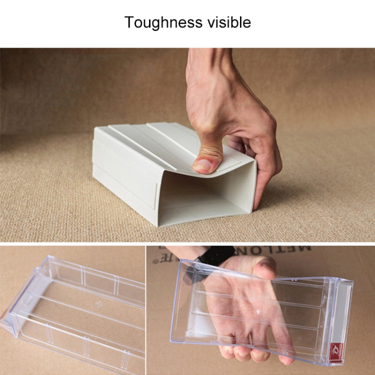 Thickened Combined Plastic Parts Cabinet Drawer Type Component Box Building Block Material Box Hardware Box, Random Color Delivery, Size: 18.5cm x 11cm x 6cm