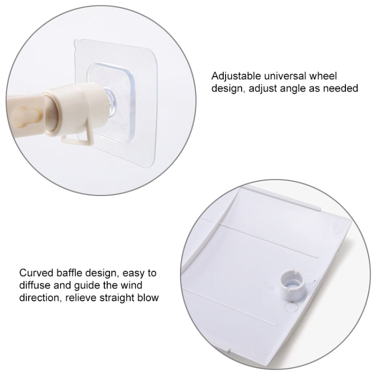 Air Conditioning Wind Deflector Shroud Bedroom Wall-Mounted Baby Universal Anti-Straight Blowing Air Conditioning Windshield