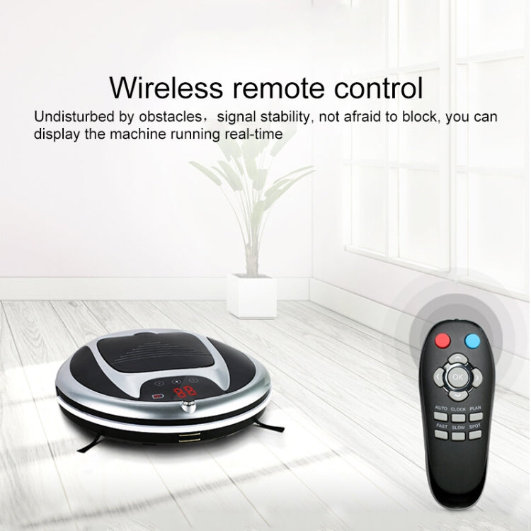 FD-3RSW(IB)CS 800Pa Suction Smart Household Vacuum Cleaner Clean Robot with Remote Control
