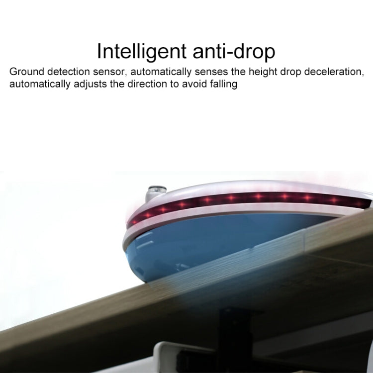 FD-3RSW(IB)CS 800Pa Suction Smart Household Vacuum Cleaner Clean Robot with Remote Control