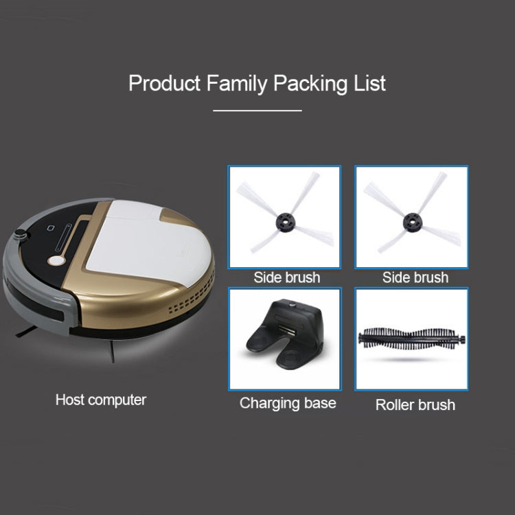 FD-3RSW(IIC)CS 1000Pa Large Suction Smart Household Vacuum Cleaner Clean Robot