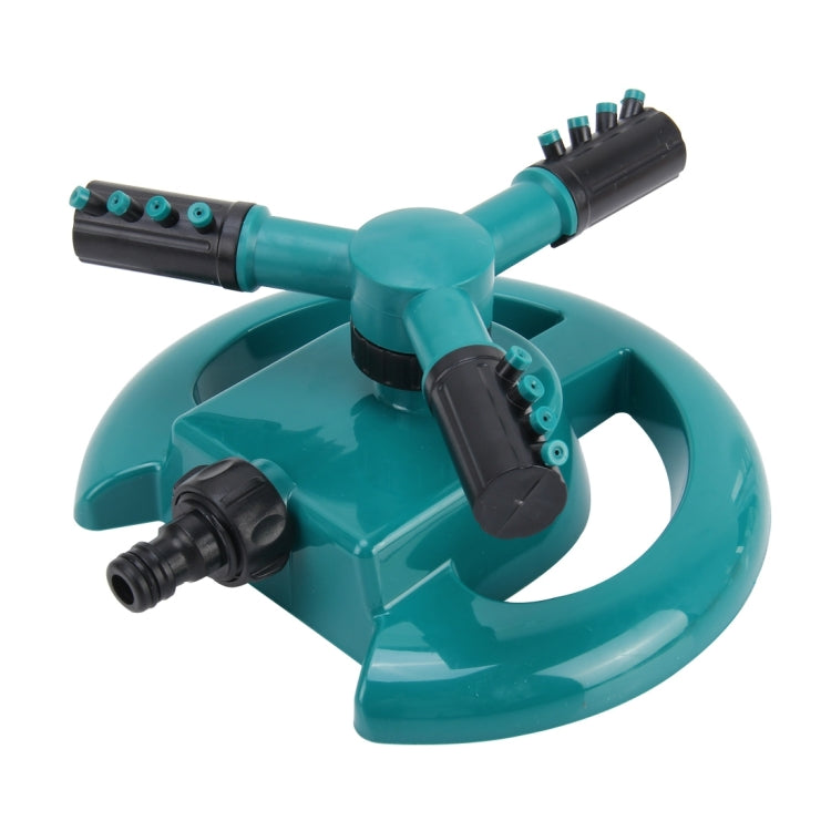 Garden Automatic Rotating Nozzle 360 Degree Rotary Automatic Sprinkler Garden Lawn Watering Nozzle Irrigation Nozzle with 1/2 inch Water Hose Connector