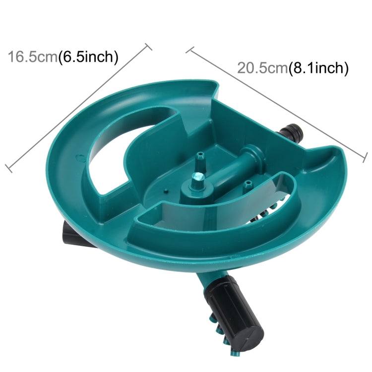 Garden Automatic Rotating Nozzle 360 Degree Rotary Automatic Sprinkler Garden Lawn Watering Nozzle Irrigation Nozzle with 1/2 inch Water Hose Connector