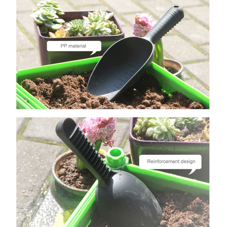 Plastic Soil Shovel Spoon Teaspoons Plastic Shovel Garden Tools Bucket Shovel Potted Cultivation Cylinder Mini Fleshy Plant Soil Spade Shovel, Random Color Delivery