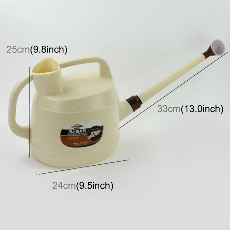 Watering Pot PP Landscape Gardening Supplies Watering Can Long Mouth Watering Irrigation Tools, Capacity: 7L, Random Color Delivery