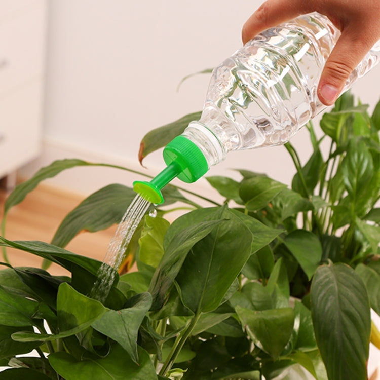 2 PCS Portable Small Plastic Watering Sprinkler Kettle Mouth Bottle Cap Plant Watering Sprinkler Portable Household Potted Plant Waterer Gardening Tools Watering Sprinkler Mouth, Random Color Delivery