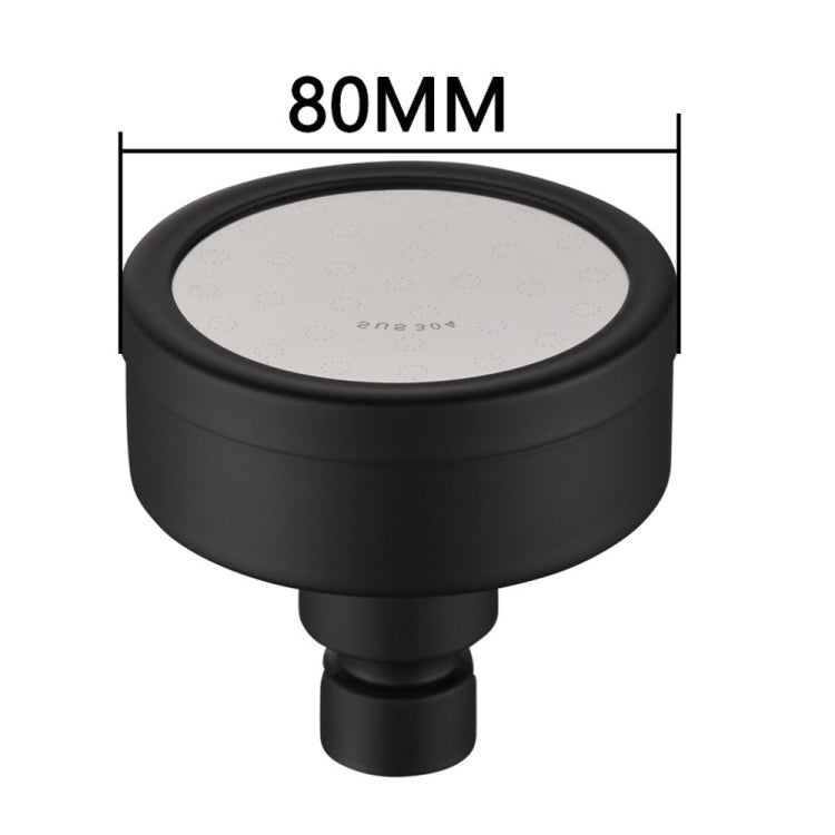 Removable and Washable 304 Stainless Steel Round Pressurized Top Spray Shower Head, Size: 80mm