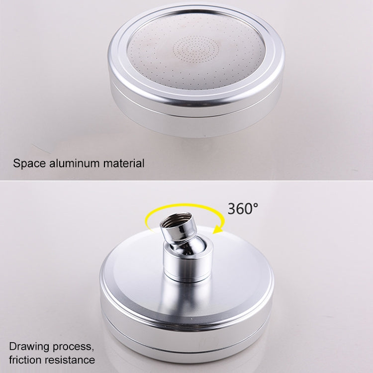 Removable and Washable 304 Stainless Steel Round Pressurized Top Spray Shower Head, Size: 80mm