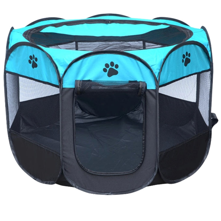Fashion Oxford Cloth Waterproof Dog Tent Foldable Octagonal Outdoor Pet Fence, S, Size: 73 x 73 x 43cm