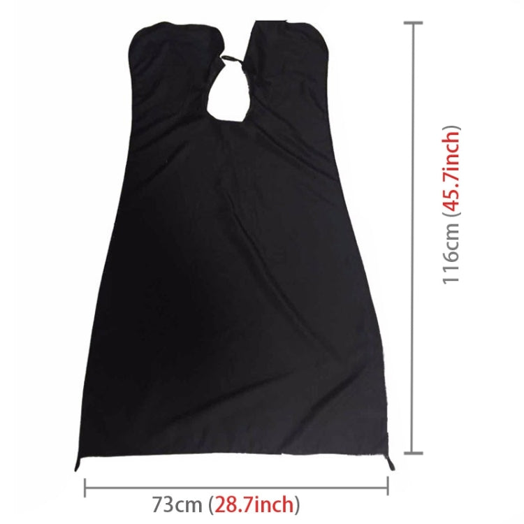 Professional Beard Apron Premium Salon Shaving Grooming Trimmings Facial Hair Catcher with Suction Cups