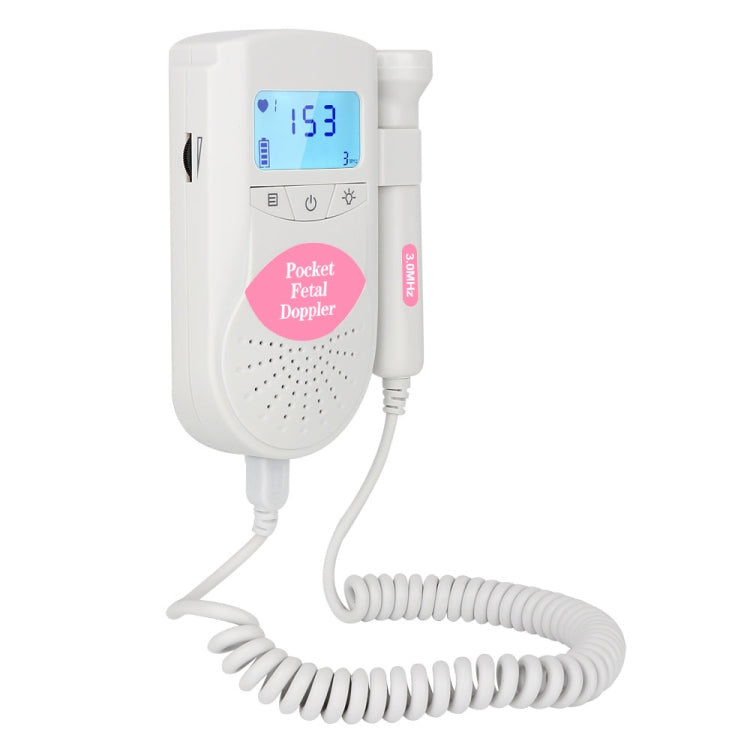 JPD-100S6 I LCD Ultrasonic Scanning Pregnant Women Fetal Stethoscope Monitoring Monitor / Fetus-voice Meter, Complies with IEC60601-1:2006