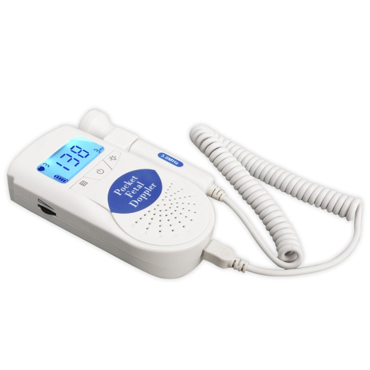 JPD-100S6 I LCD Ultrasonic Scanning Pregnant Women Fetal Stethoscope Monitoring Monitor / Fetus-voice Meter, Complies with IEC60601-1:2006