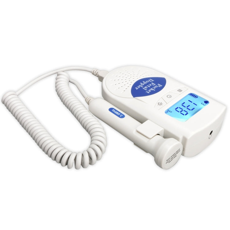 JPD-100S6 I LCD Ultrasonic Scanning Pregnant Women Fetal Stethoscope Monitoring Monitor / Fetus-voice Meter, Complies with IEC60601-1:2006