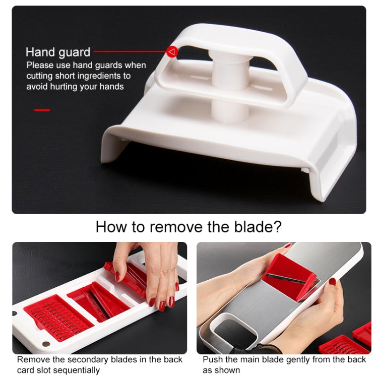 C321 Multifunctional Household Kitchen Stainless Steel Vegetables Cutter Potato Grater