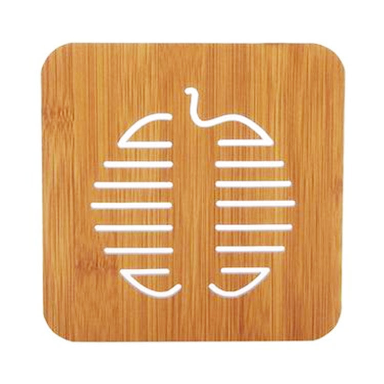 5pcs Cute Cartoon Kitchen Table Protect Wood Cup Pad Heat Insulation Coaster Mat, Random Style Delivery