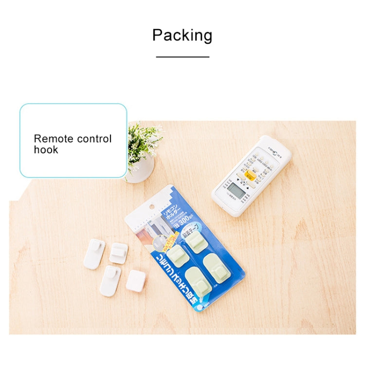 Paste Type Remote Control Receive Hook Multi-functional Wall Hooks, Random Color Delivery
