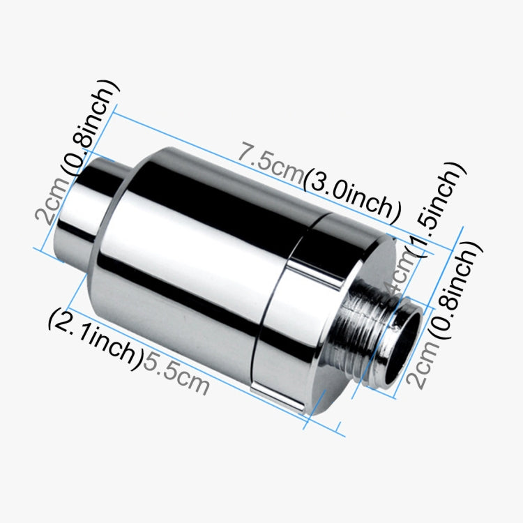 Anion Shower Faucet Chlorine Filter, Interface: 2cm