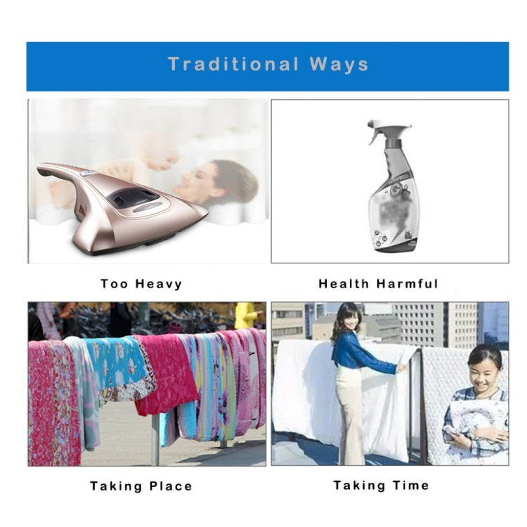 Household Wireless Ultrasonic Deodorizer Vacuum Cleaner Dust Mite Controller