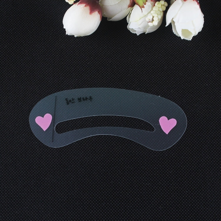 50 PCS 3 in 1 Eyebrow Stencil Shape Template Tools