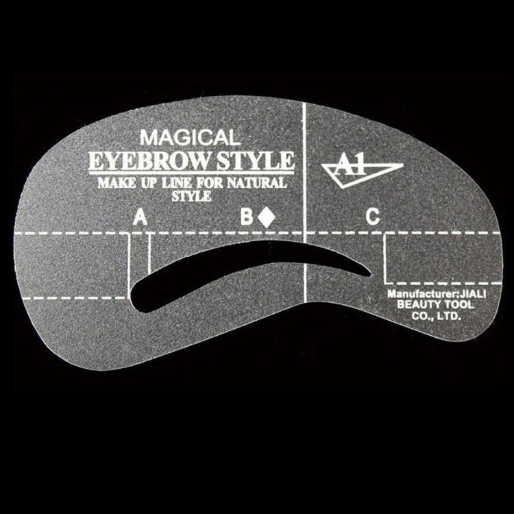 24 in 1 Eyebrow Stencil Shape Template Tools
