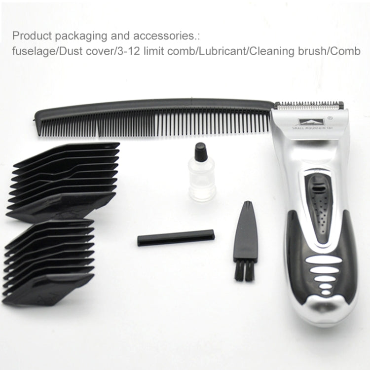 Battery Power Supplied Electric Hair Shaver For Children Man Haircut Machine(Silver)