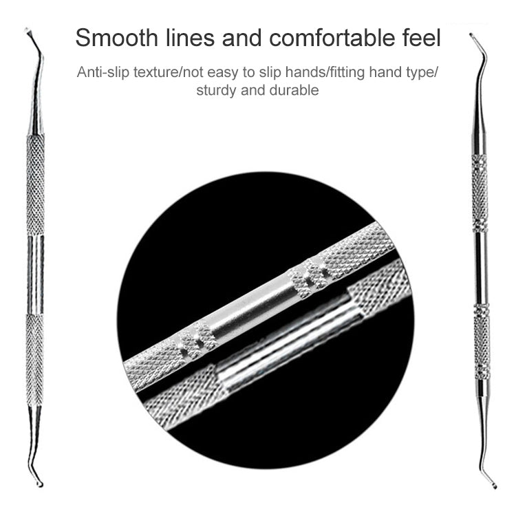 2 in 1 Nail Clipper for Paronychia Stainless Steel Olecranon Nail Nipper & Ingrown Nail Lifter