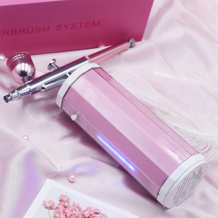 BS-1177 Needleless Water-light Guide High Pressure Oxygen Injection Apparatus Portable Hand-held Skin Care Water Atomizer Nano Sprayer Water Supplementary Instrument, Automatic Alcohol Aprayer, Water Tank Capacity: 40ml