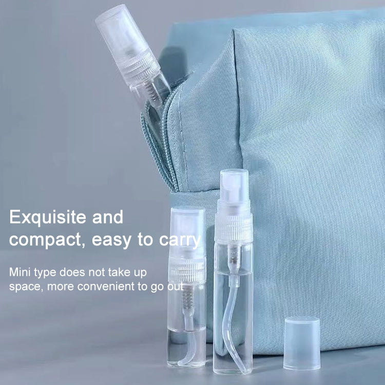 50 PCS Perfume Bottle Spray Bottle Perfume Bottle Empty Bottle, Capacity:10ML (Transparent)