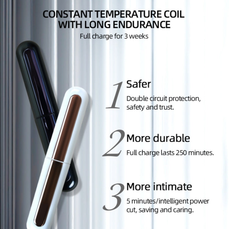 K-CU1908 Portable USB Charging Digital Display Perm Eyelash Curler