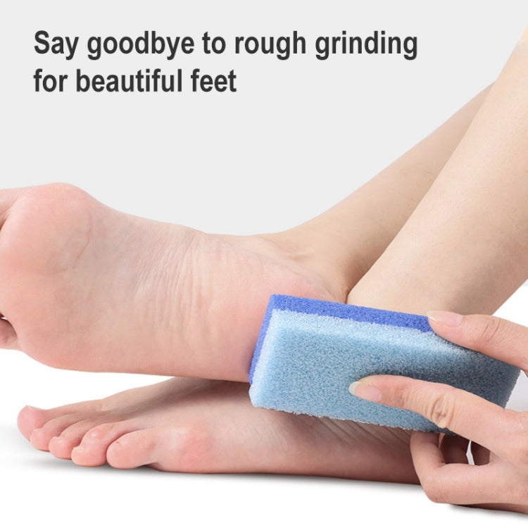 040 PU Striped Grindstone Foot Care Massage File, Color Random Delivery