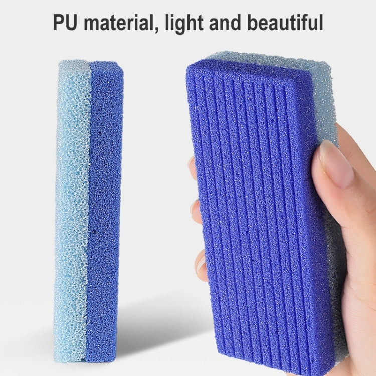 040 PU Striped Grindstone Foot Care Massage File, Color Random Delivery