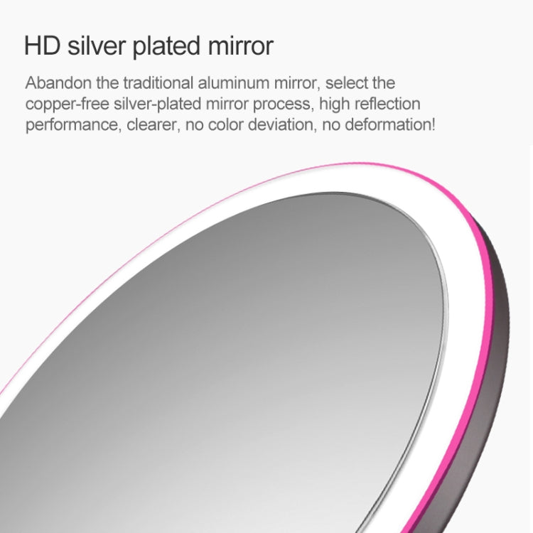 Original Xiaomi Amiro O Series AML009B 8 inch Portable High Definition Color LED Sunlight Makeup Mirror, Plugged In Version, Chinese Plug