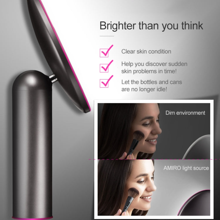 Original Xiaomi Amiro O Series AML009B 8 inch Portable High Definition Color LED Sunlight Makeup Mirror, Plugged In Version, Chinese Plug