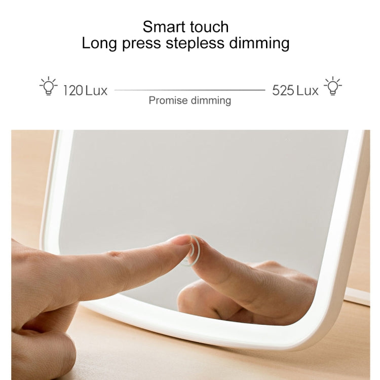 Original Xiaomi Youpin jordan&judy Single-sided Square Desktop LED Cosmetic Mirror