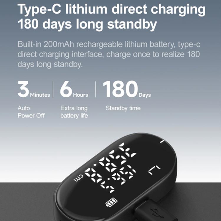 Original Xiaomi Youpin DUKA ATuMan Q2 Electronic Ruler Portable Digital Wheel Tape Measure Tool
