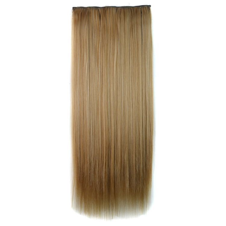 27M613# One-piece Seamless Five-clip Wig Long Straight Wig Piece
