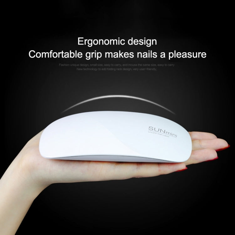 SUN mini 2 6W UV + LED USB Nail Lamp Fingernail Gel Curing Dryer