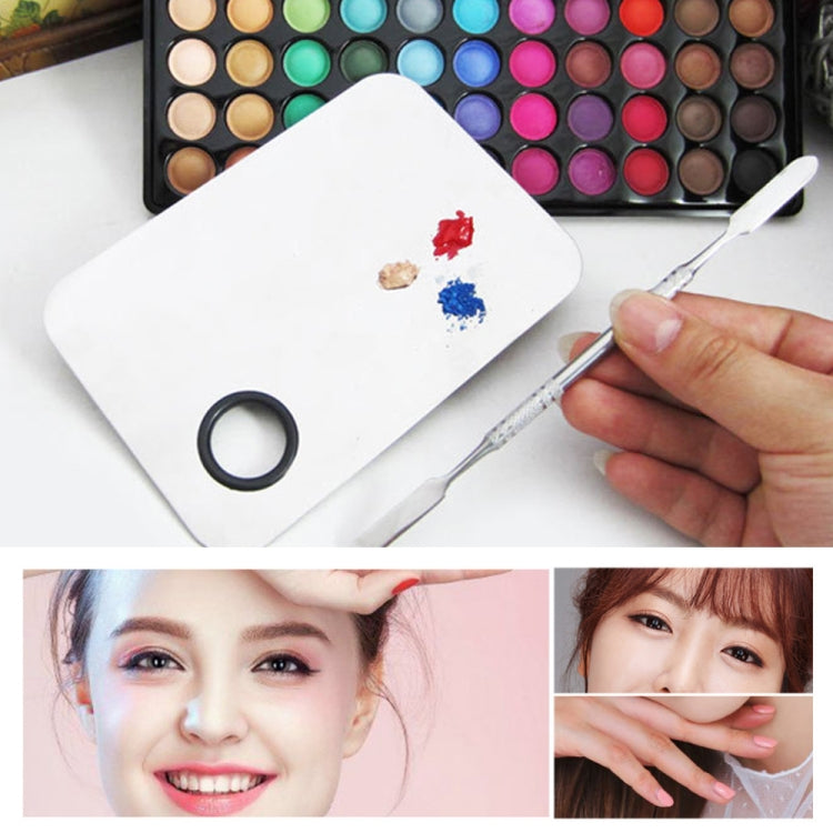 L Size Make-up Square Stainless Steel Palette