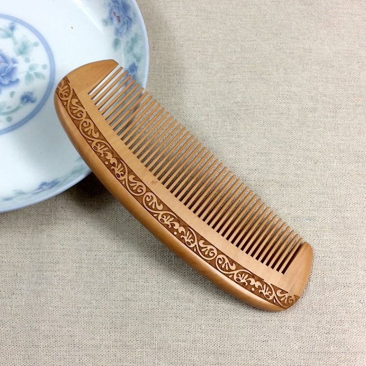Anti-static Massage Wooden Comb + Gift Box, Gift Box Colors Are Random